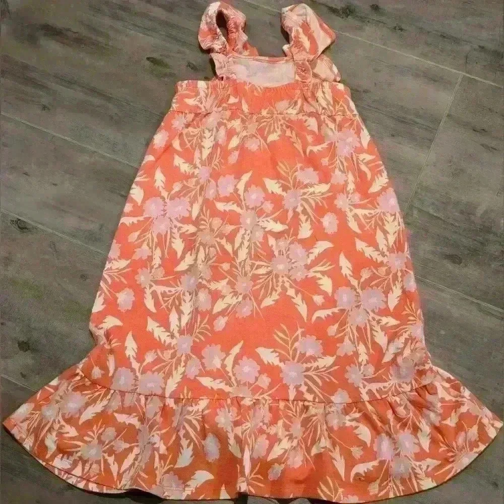 Cat & Jack Floral Hawaiian Print Maxi Dress